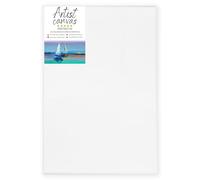 GP TONER Toile à Peindre Blanc Toiles Fournitures Artiste Peinture Différentes Tailles Lattes de Bois 80x100 cm Adaptées pour Acryliques, Huile, Aquarelle, Enfants, Débutants