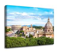 GP TONER Toile Peinture Architecture Rome Italie 40X30 cm