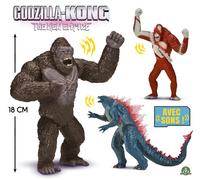 GP TOYS Godzilla x Kong 2 - Figurine Deluxe Articulée de 18 cm Electronique - Asst