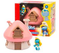 GP TOYS Les Schtroumpfs - Maison Magique (avec clé, 1 figurine et des accessoires) - Schtroumpfette