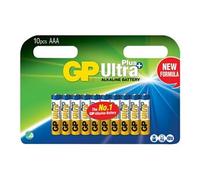 GP Ultra Plus 24AUP - Batterie 10 x AAA - Alcaline