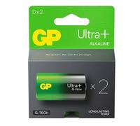 GP Ultra Plus Pile LR20 (D) alcaline(s) 1.5 V 2 pc(s)