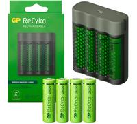 GP GPRCKCHM451U462 Chargeur de piles rondes NiMH LR03 (AAA), LR6 (AA)