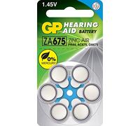 GP Batteries GPZA675 / PR44 Pile bouton ZA 675 zinc-air 620 mAh 1.4 V 6 pc(s)
