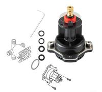 GP77759 Cartouche de valve de douche pour Rite-Temp K-304, bouchon de mélangeur de rechange pour valves d'équilibrage de pression de 1,27 cm, pour la stabilité de la température, comprend joints, vis