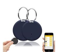 Gp90 - Tracker GPS Précis, Mini Traceur GPS Magnétique pour Voiture, Real-Time Keys Finder and Item Locator avec Localisation en Temps Réel, Les Sacs À Bandoulière Et Les Sacs À Dos (Blue 2PCS)