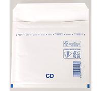 Gpack - Enveloppes à bulles CD-100-DIN B6+ Blanc, Lot de 100, Auto scellantes, 200 x 175 mm