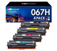 GPC IMAGE 067H Haute Capacité 3150 Pages Compatible avec Canon 067 067H pour Canon i-SENSYS MF657Cdw MF655Cdw MF651Cw LBP633Cdw LBP632Cdw LBP631Cw MF653Cdw MF654Cdw MF656Cdw (lot de 4)