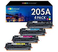 GPC Image Compatible Cartouche de Toner Remplacement pour HP 205A CF530A pour Color Laserjet Pro MFP M181fw MFP M181n MFP M180n MFP M180nw MFP M180fw M154a M154nw (Noir Cyan Magenta Jaune, 4-Pack)