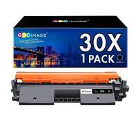 GPC Image 30X Cartouche de Toner Compatible pour HP CF230X 30X -avec Puce (1 Noir) pour HP Laserjet Pro M203d, M203dn, M203dw, MFP M227sdn, MFP M227d, MFP M227fdn, MFP M227fdw Imprimante