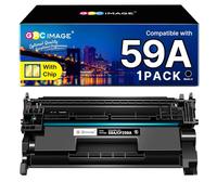 GPC Image avec Puce Toner Compatible 59A 59X CF259A CF259X 10000pages Remplacement pour HP LaserJet Pro M404 M404dw M404dn M404n HP LaserJet Pro M428 M428dw M428fdw M428fdn Pro M304 (1 Noir)
