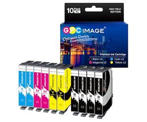GPC Image 604XL Cartouches compatibles pour Epson 604 XL Multipack pour Expression Home XP-2200 XP-2205 XP-3200 XP-3205 XP-4200 XP-4205 Workforce WF-2910 WF-2930 WF-2935 WF-2950 (10-Pack)
