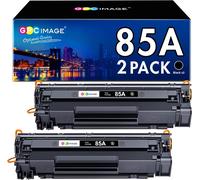 Gpc Image 85A Cartouches De Toner Compatible Pour Hp 85A Ce285A Pour Hp Laserjet Pro P1102W P1102 M1132 M1217 M1212 M1212Nf P1108 P1109 P1100 M1132Mfp M1134Mfp M1136 (2 Noir)