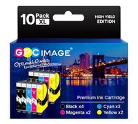 GPC Image Compatibles pour 603XL Cartouches d'encre Compatibles pour Epson 603 603 XL pour Expression Home XP-2100 XP-2105 XP-4105 XP-3100 XP-3105 XP-4100 Workforce WF-2830 WF-2835 WF-2810 (10-Pack)
