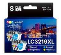 GPC Image LC3219XL LC3219 XL Cartouches d'encre Compatible pour Brother LC3217 LC3219 LC3219XL pour Brother MFC-J5330DW MFC-J5335DW MFC-J5730DW MFC-J6930DW MFC-J5930DW MFC-J6530DW (8 Pack)