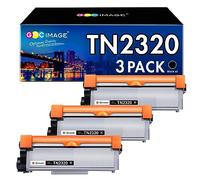 GPC Image TN2320 TN-2320 Cartouche de Toner Compatible pour TN2310 TN-2310 pour Brother DCP-L2520DW MFC-L2700DW DCP-L2500D L2540DN L2560DW HL-L2300D L2340DW L2360DN L2365DW MFC-L2720DW L2740DW, 3 Pack