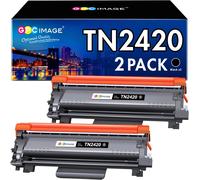 Gpc Image Tn2420 Cartouche De Toner Compatible Pour Brother Tn2420 Pour Dcp-L2530Dw Mfc-L2710Dn Hl-L2350Dw Mfc-L2710Dw Hl-L2375Dw Mfc-L2730Dw Mfc-L2750Dw Hl-L2310D Tn-2420 Tn2410 Tn-2410(Noir, 2 Pack)