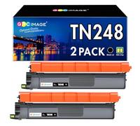 GPC IMAGE TN248 Lot de 2 Toners compatibles avec Brother TN-248 XL MFC-L3760CDW MFC-L3740CDW Toner MFC-L3740CDWE DCP-L3560CDW TN 248 DCP-L3520CDWE MFC-L8390CDW HL-L3240CDW HL-L3220CWE