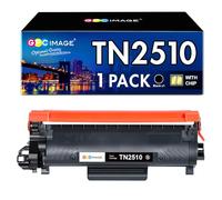 GPC Image TN2510 TN-2510 Cartouche de Toner Compatible pour Brother TN2510 TN-2510 pour MFC-L2800DW DCP-L2660DW HL-L2400DWE L2445DW L2447DW MFC-L2835DW L2860DW L2827DW DCP-L2620DW 65DW (1 Noir)