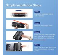 GPC TN2420 Toner Cartouche de Toner Compatible pour Brother TN-2420 TN2410 TN-2410 pour DCP-L2530DW MFC-L2710DW HL-L2350DW HL-L2310D HL-L2370DN DCP-L2510D MFC-L2750DW MFC-L2730DW (1 Noir)