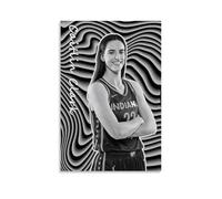 GPCLJW Caitlin Clark Art mural moderne imperméable pour salon, chambre à coucher, bureau à domicile, salon, 40 x 60 cm, style sans cadre