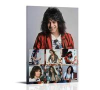 GPCLJW Eddie Van Halen Poster mural moderne imperméable pour salon, chambre à coucher, bureau à domicile, salon, 20 x 30 cm, style cadre