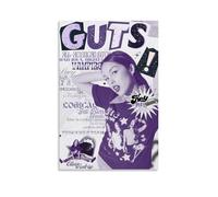 GPCLJW Olivia Rodrigo Guts Art mural moderne imperméable pour salon, chambre à coucher, bureau à domicile, salon, 20 x 30 cm, style sans cadre