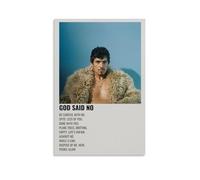 GPCLJW Omar Apollo God Said No Art Poster mural moderne imperméable pour salon, chambre à coucher, bureau à domicile, salon, 40 x 60 cm, style sans cadre
