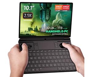 GPD Win Max 2 2025 PC de Jeu Portable avec AMD Ryzen 7 8840U, Radeon 780M GPU, 32GB de RAM, SSD 1TB, OcuLink, écran IPS 10,1", Commandes de Jeu, Clavier et pavé Tactile.