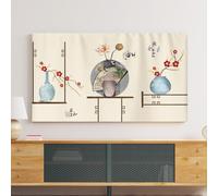 GPDNBIEU, 22-75 pouces TV couverture anti-poussière écran protecteur for LCD LED intérieur chambre salon décoration tenture murale Television Dust Cover(A,60in)