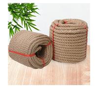 GPDNBIEU, Corde de Jute torsadée de 18MM, corde de chanvre, corde de Sisal d'escalade for poteau à gratter, regroupement et mur de chat(18MM 30M)