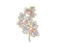 GPDNBIEU, Corsage en Perles et Feuilles d'érable, épingles for Cardigan, Accessoires féminins, Style élégant, Collection « Cent Un for Femmes »