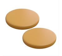GPDNBIEU, Coussins de Chaise Ronds en Mousse à mémoire Forme, Coussins siège, chaises Salle Manger, for intérieur et extérieur(Orange,45x45cm)