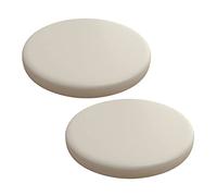 GPDNBIEU, Coussins de Chaise Ronds en Mousse à mémoire Forme, Coussins siège, chaises Salle Manger, for intérieur et extérieur(Light Brown,45x45cm)