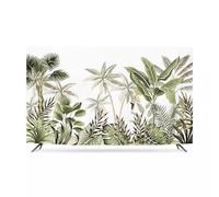 GPDNBIEU, Couverture de 32 à 80 Pouces, Tissu Universel Motif Jungle for téléviseurs LCD/LED, décoratif résistant aux Rayures(Tree1,55inch)