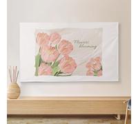GPDNBIEU, Floral 32-80 Pouces LCD/LED/Plasma téléviseurs Tissu décoratif Protecteur d'écran intérieur écran Plat Couverture en(Flower4,37-39inch)