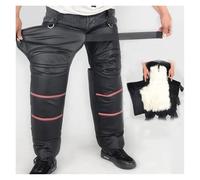 GPDNBIEU, Genou Chaud Coupe-Vent, imperméable et Protection Contre Le Froid avec Bandes réfléchissantes de Nuit, protège-Tibia Cyclisme, Grande Taille, for vélo électrique d'hiver