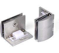 GPDNBIEU, Lot de 2 forets rotatifs à 90° avec dispositif positionnement, perçage du verre 12 mm, alliage zinc, compatible les verres 5 8(S: for 58mm glass)