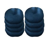 GPDNBIEU, Lot de 8 Coussins Tatami Japonais, Chaise Doux et épais for terrasse, Sol, canapé Bureau, Couleur : Bleu(Blue,47cm(8pcs))