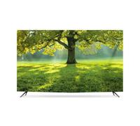 GPDNBIEU, Protecteur d'écran en Tissu décoratif et Protection Solaire de 32 à 80 Pouces, for téléviseurs d'intérieur au Design Artistique(Grove1,70inch)