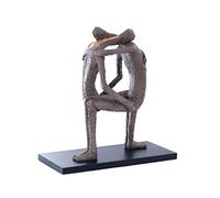 GPDNBIEU, Sculptures abstraites en résine for Couple d'amoureux, Baisers et câlins, for étagères, décor de Bureau Amusant(Hugging)