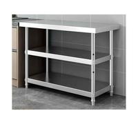 GPDNBIEU Tables de préparation, Table de préparation des aliments cuisine robuste(120 * 40 * 80cm/47.2 * 15.7 * 31.5in)