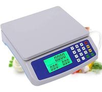 GPECTIFO Balance électronique numérique, Affichage LED HD, for Cuisine, Restaurant, Nourriture, Viande, supermarché(20kg)