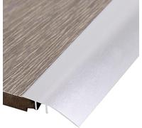 GPECTIFO Bande de Transition de Sol en Aluminium, Bande de Transition de seuil for Cuisine, Chambre à Coucher, Portes de Salle de Bain, Couvercle d'écart réducteur(E,1m/39 inch)