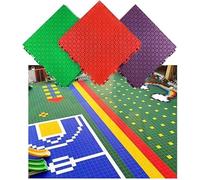 GPECTIFO Dalles de Sol modulaires emboîtables, adaptées aux garderies, Jardins d'enfants et Aires de Jeux Scolaires(Purple)