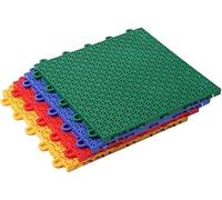 GPECTIFO Dalles de Sol modulaires emboîtables, adaptées aux Jardins d'enfants, terrains de Jeux et terrains de Sport(Grass Green)