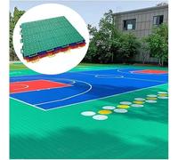 GPECTIFO Dalles de Sol modulaires emboîtables, école, Jardin d'enfants, Parc d'attractions, revêtement de Sol en Caoutchouc résistant à l'usure(Orange)