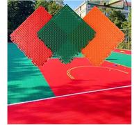 GPECTIFO Dalles de Sol modulaires emboîtables for Jardin d'enfants, Tapis de Sport décoratifs avec Dalles de Sol(Giallo)