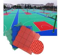 GPECTIFO Dalles de Sol modulaires emboîtables for stades, Grands Tapis de Sport et revêtements de Sol Joints(Rosso)