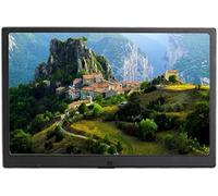 GPECTIFO Digital Photo Frame 15-inch Home Electronic Photo Album Ultra-Thin Narrow Bezel Video Player(Black)